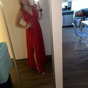Red Gown/ Maxi dress